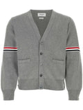 Thom Browne Milano stitch stripe armband cardigan
