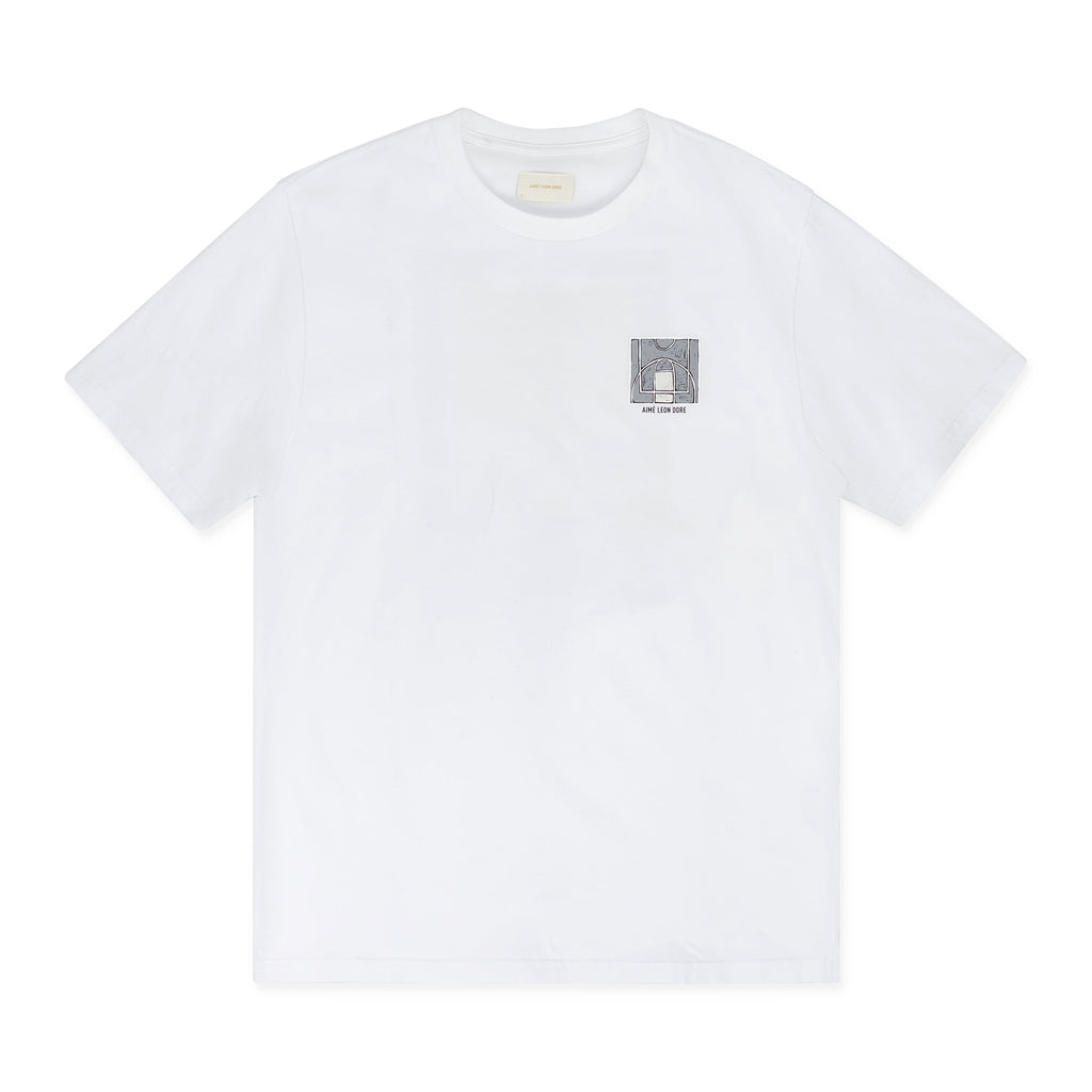 White SS Court Tee