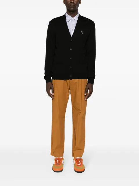 Maison Kitsuné Chillax Fox wool cardigan