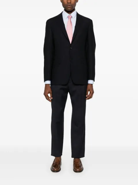 Canali single-breasted notched-lapel jacket