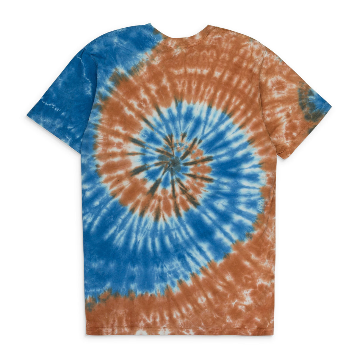 ORANGE/LAVENDER TIE DYE T-SHIRT