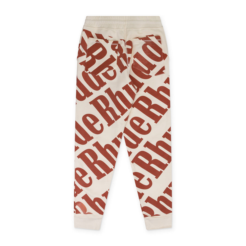 Cream All Over Sweatpants