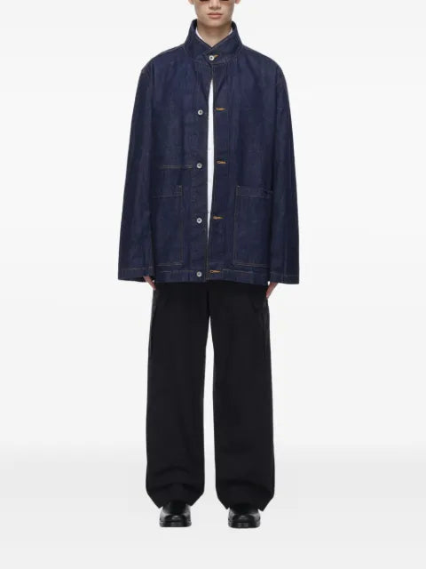 Studio Nicholson crinkle denim jacket