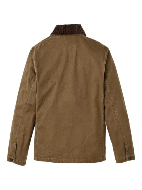 Filson corduroy-collar cotton jacket
