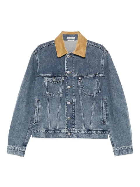 JW Anderson corduroy-collar denim jacket