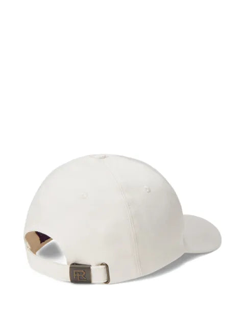 Ralph Lauren Purple Label twill-monogram baseball cap