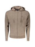 NORWAY 1963 zip-up knit hoodie