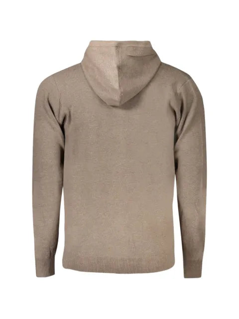 NORWAY 1963 zip-up knit hoodie