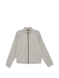 James Perse zip-up raglan-sleeve track jacket