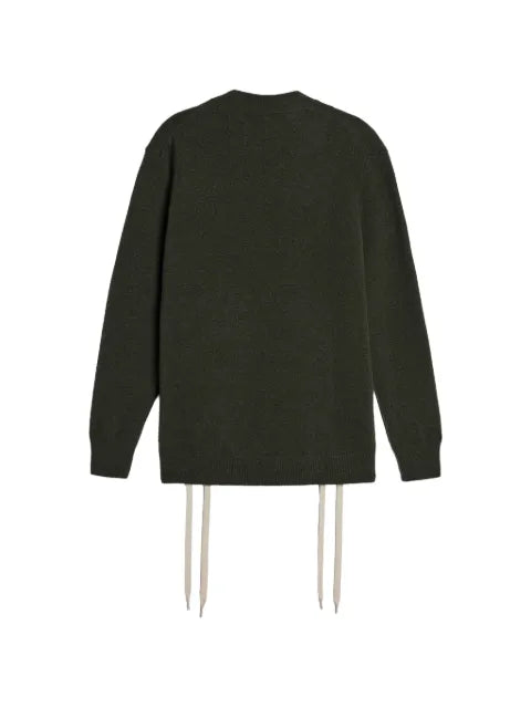 Simone Rocha lace-up merino sweater