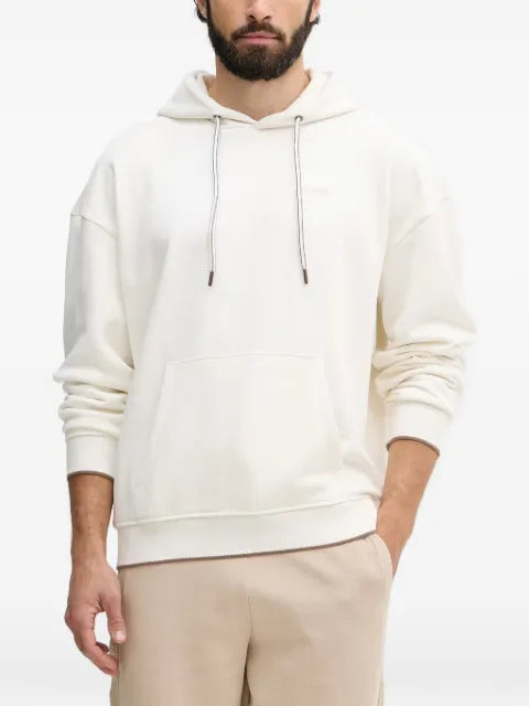 GUESS USA logo-embroidered drawstring hoodie