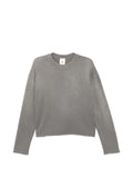 MOOJI MOOJI  waffle-knit raw-edge sweater