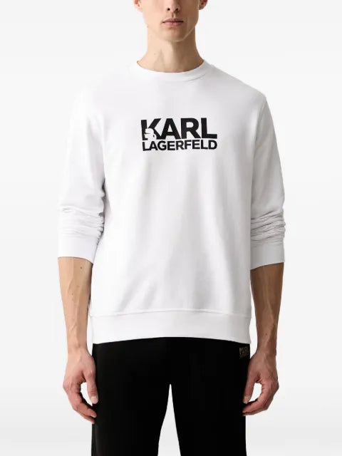 Karl Lagerfeld logo-print sweater