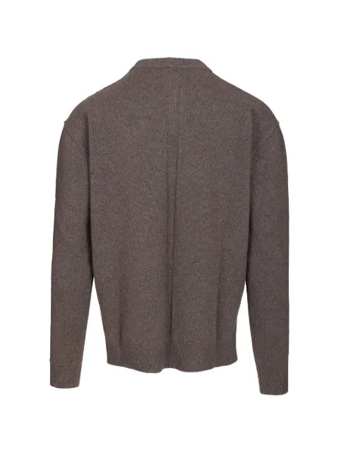 Rick Owens round-neck knitted sweater