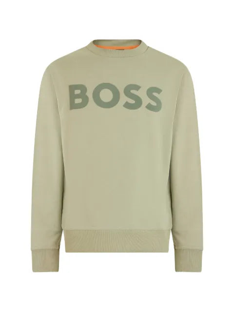 BOSS logo-print sweater