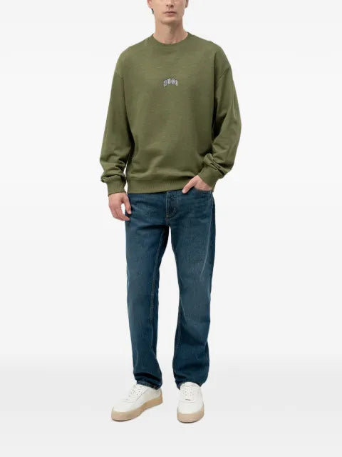 HUGO logo-embroidered sweatshirt
