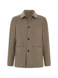 Boggi Milano Trade shacket in cashmere