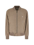 Iceberg logo-plaque bomber jacket