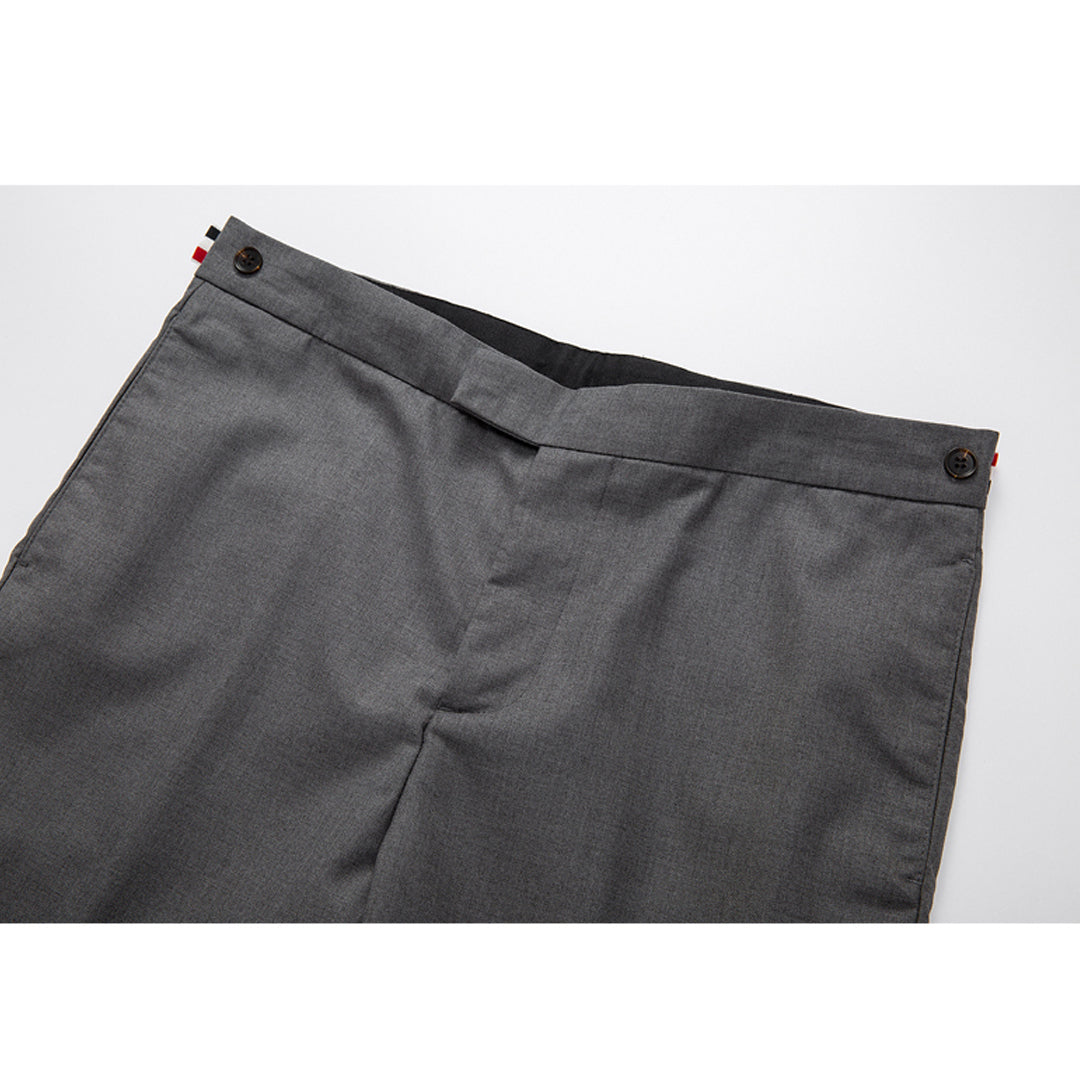 Thom Browne Style Four-Bar Pants