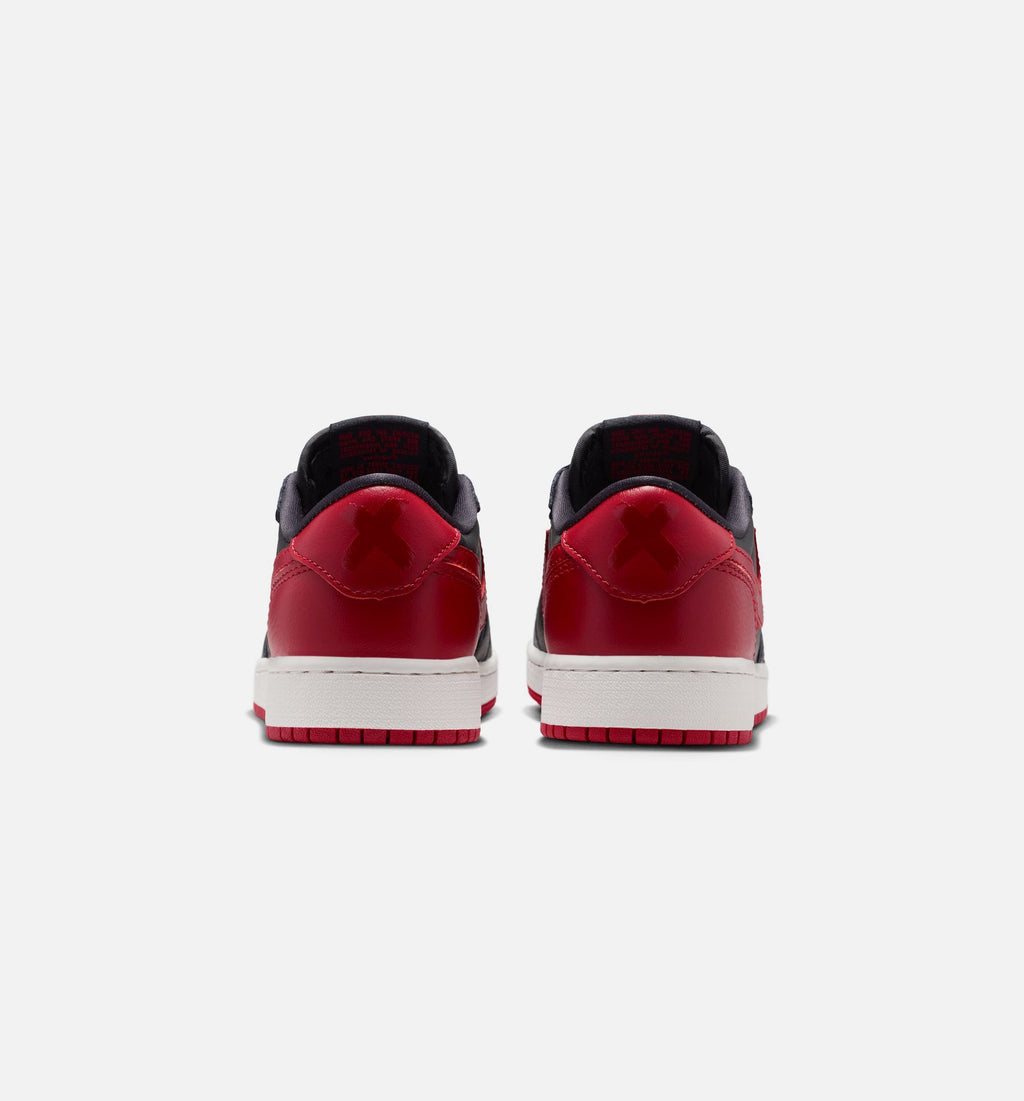 Air Jordan 1 Retro Low OG Grade School Lifestyle Shoe - Black/Varsity Red/Summit White