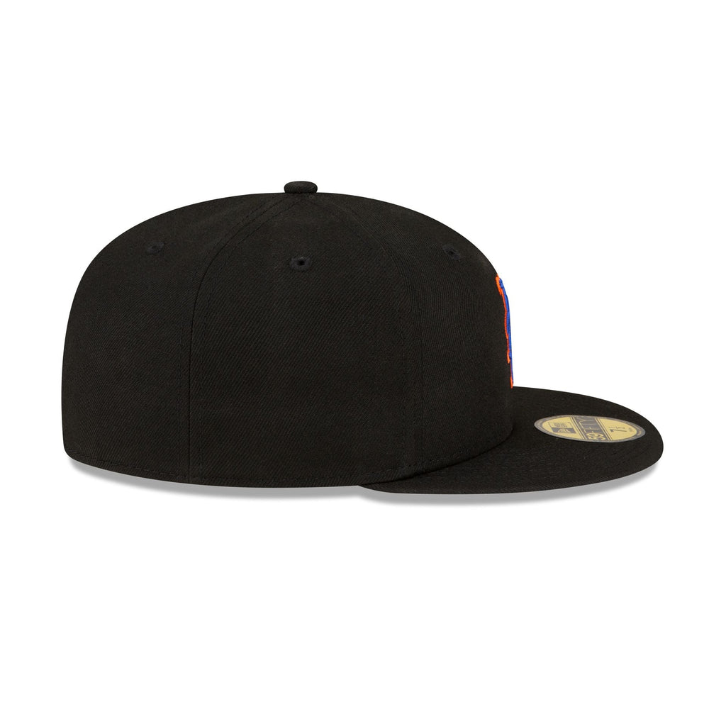 New York Mets Authentic Collection Alt Black 59FIFTY Fitted Hat