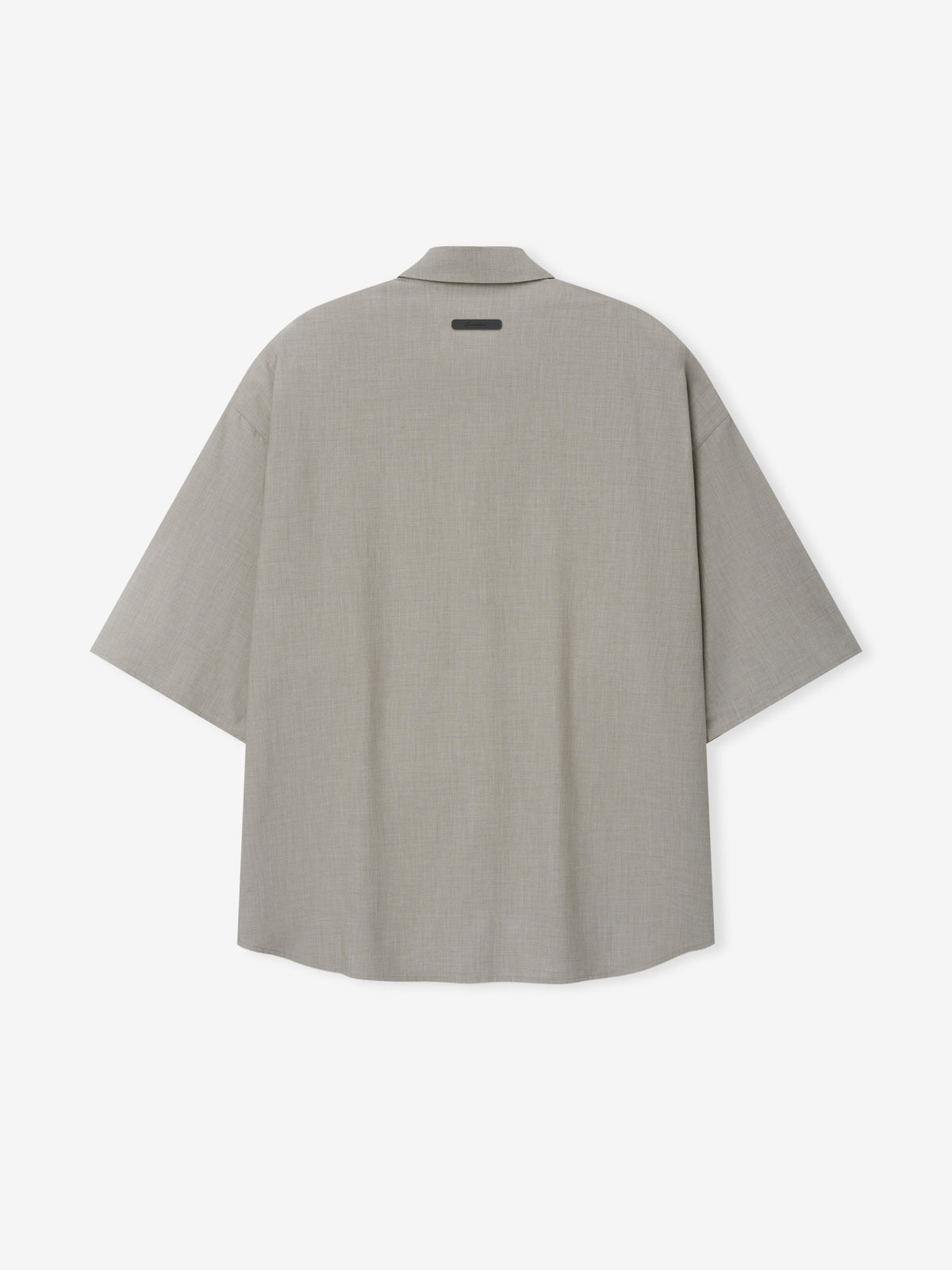 Silk Blend 3/4 Sleeve Button Up Shirt