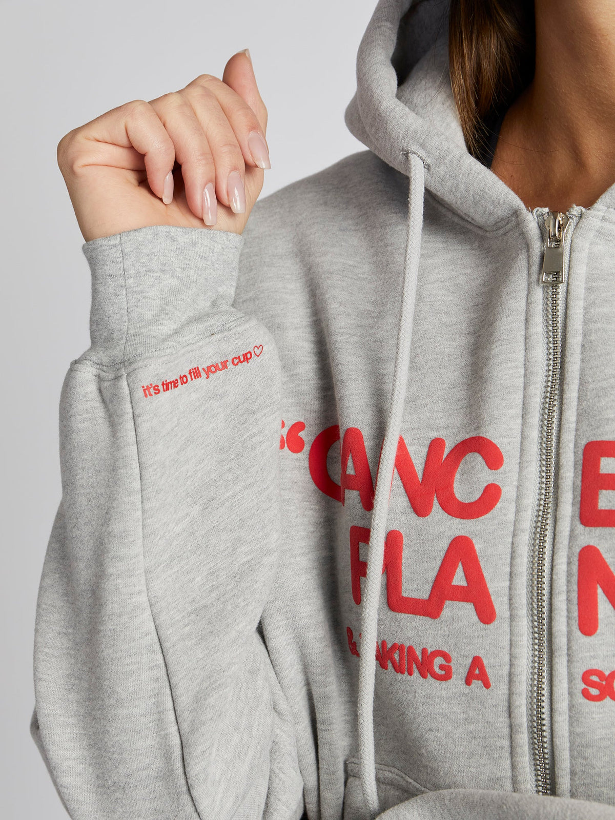 ME DAY ZIP UP HOODIE
