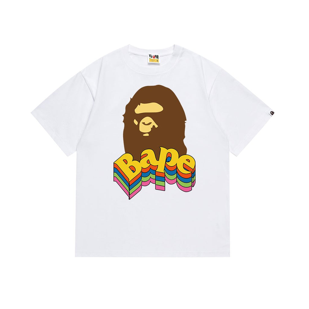 BAPE Ape Rainbow Graphic T-Shirt