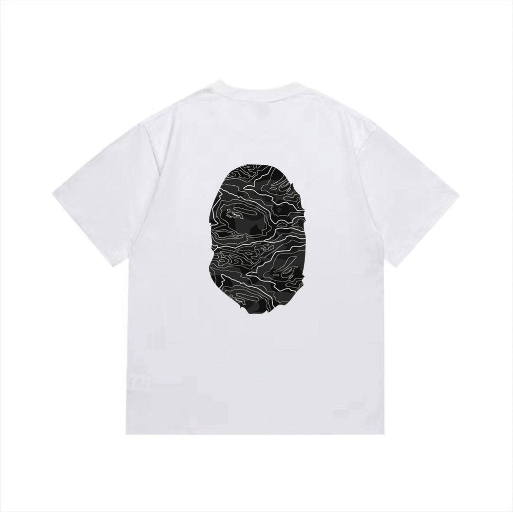 BAPE Oval Front and Back Graphic Short-Sleeve T-Shirt