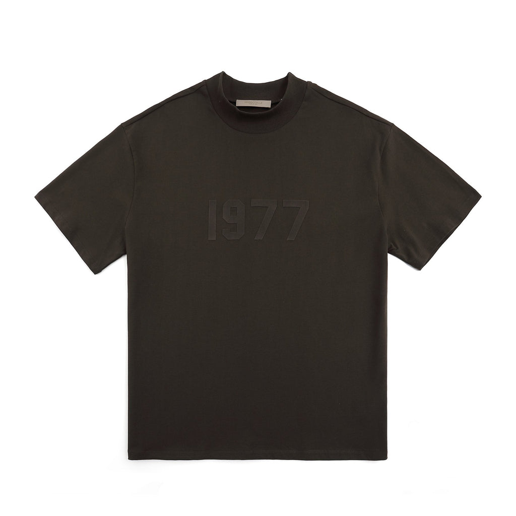 ESSENTIALS 1977 Tonal Wordmark Mock-Neck T-Shirt