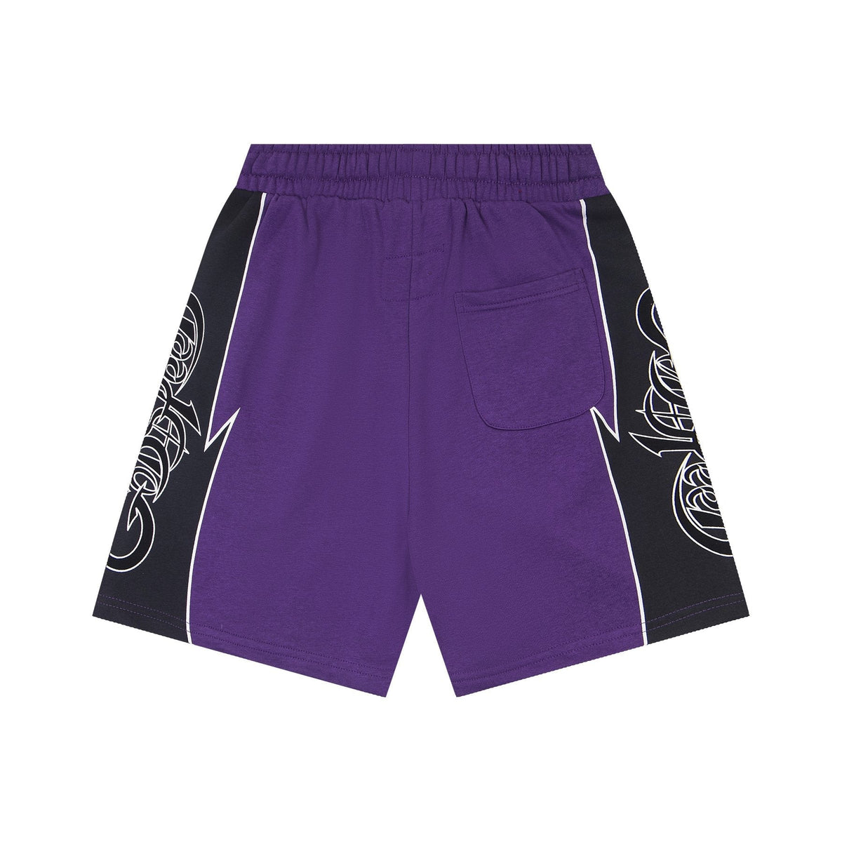 Godspeed Printed Side-Panel Drawstring Shorts