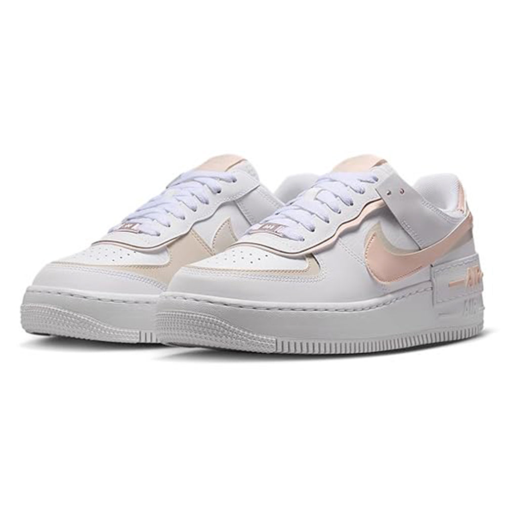 Women's Nike AF1 Shadow White/Washed Coral (CI0919 121)