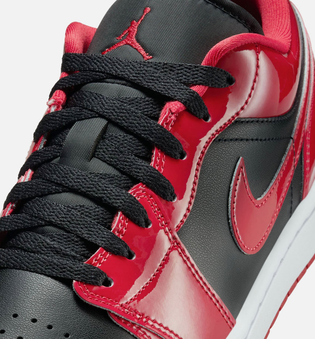 Air Jordan 1 Low SE Men's Sneakers | Black/Varsity Red/White