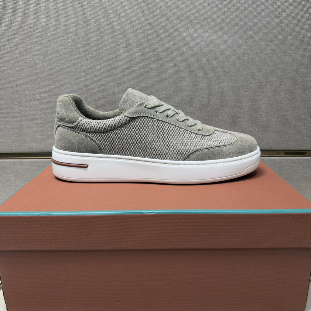 Men's Paneled Low-Top Sneakers